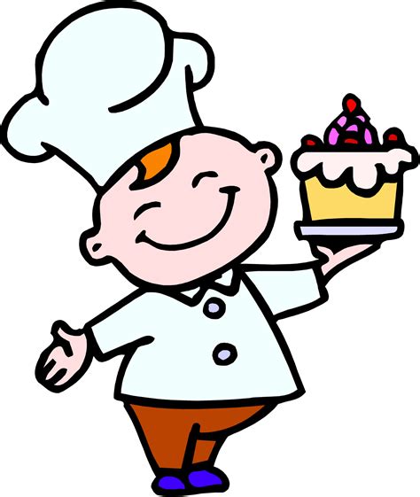 clipart of a baker